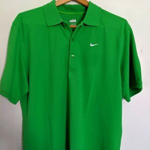 Nike Mens Large Short Sleeve Polo Large